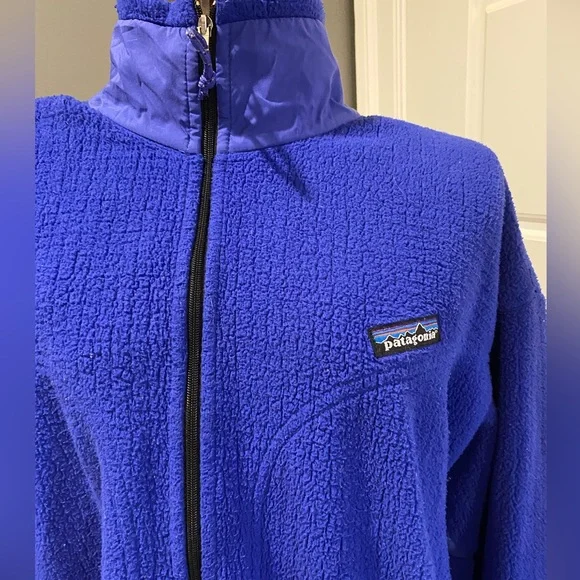 VINTAGE PATAGONIA zip up fleece, polertec, warm everyday jacket - Picture 3 of 11